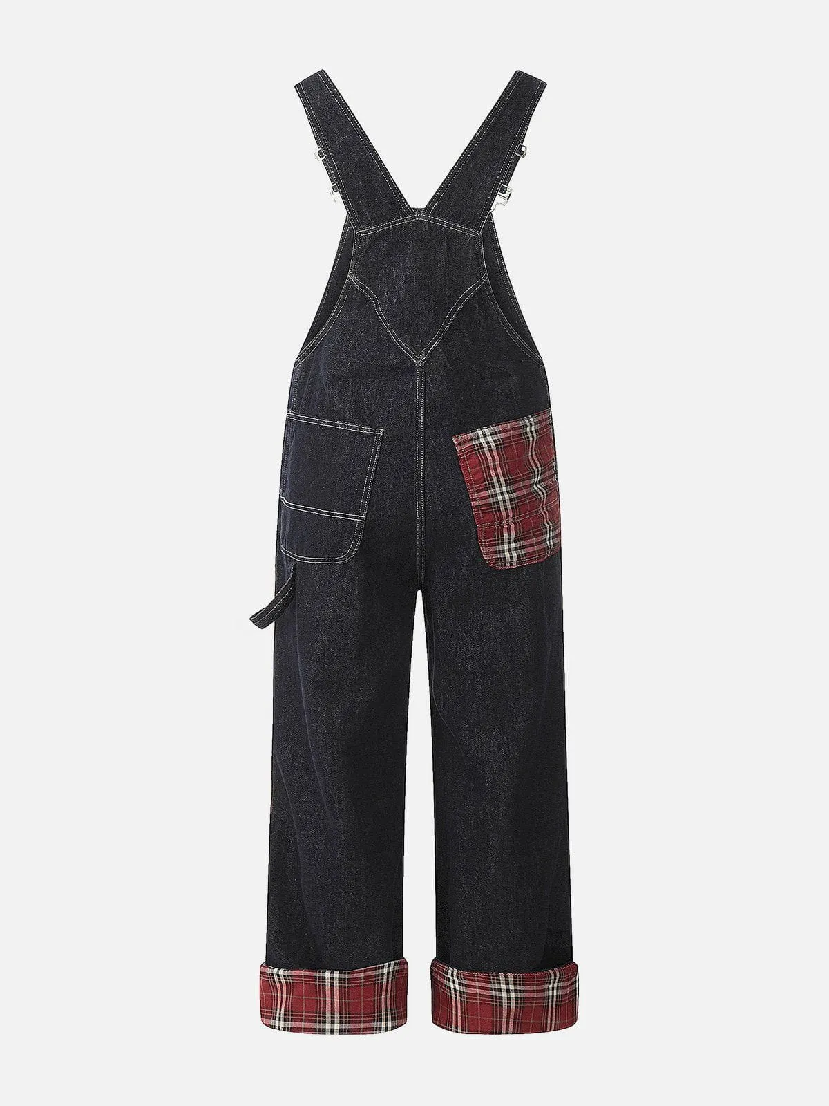 Aelfric Eden Vintage Plaid Overalls