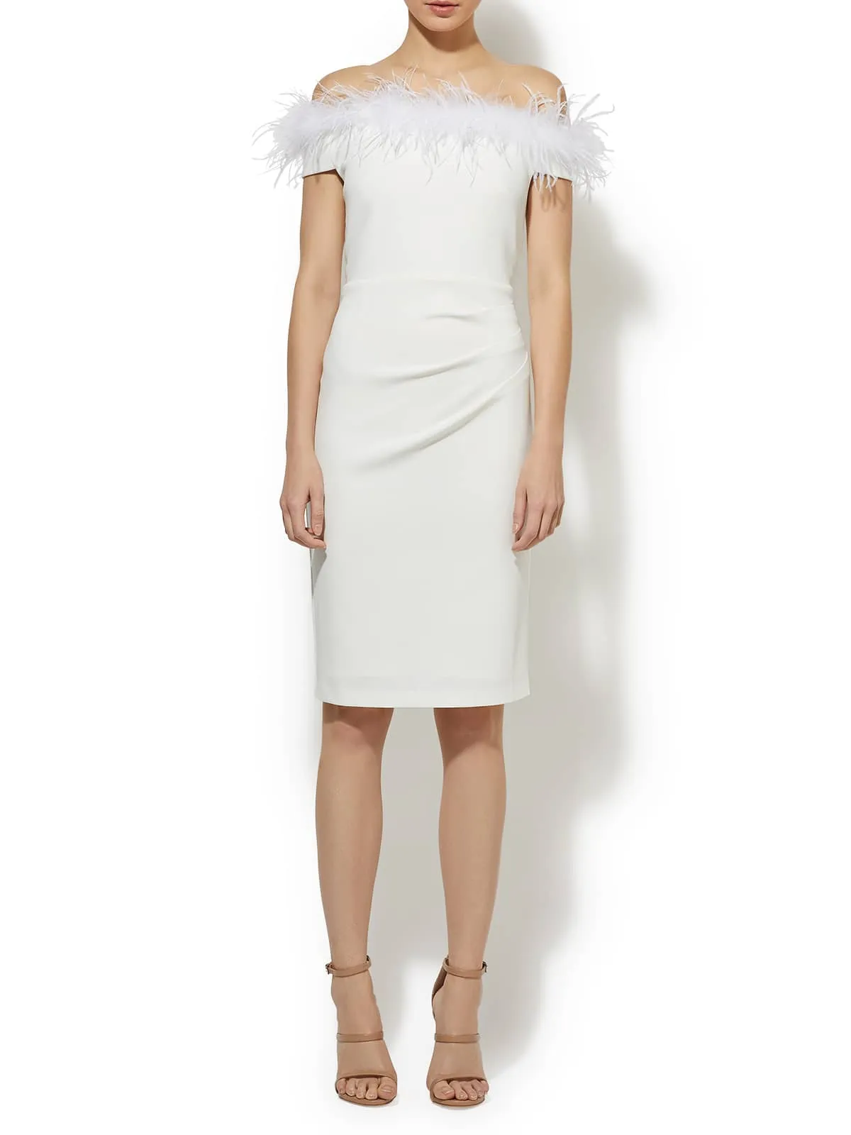 Aura Ivory Cocktail Dress