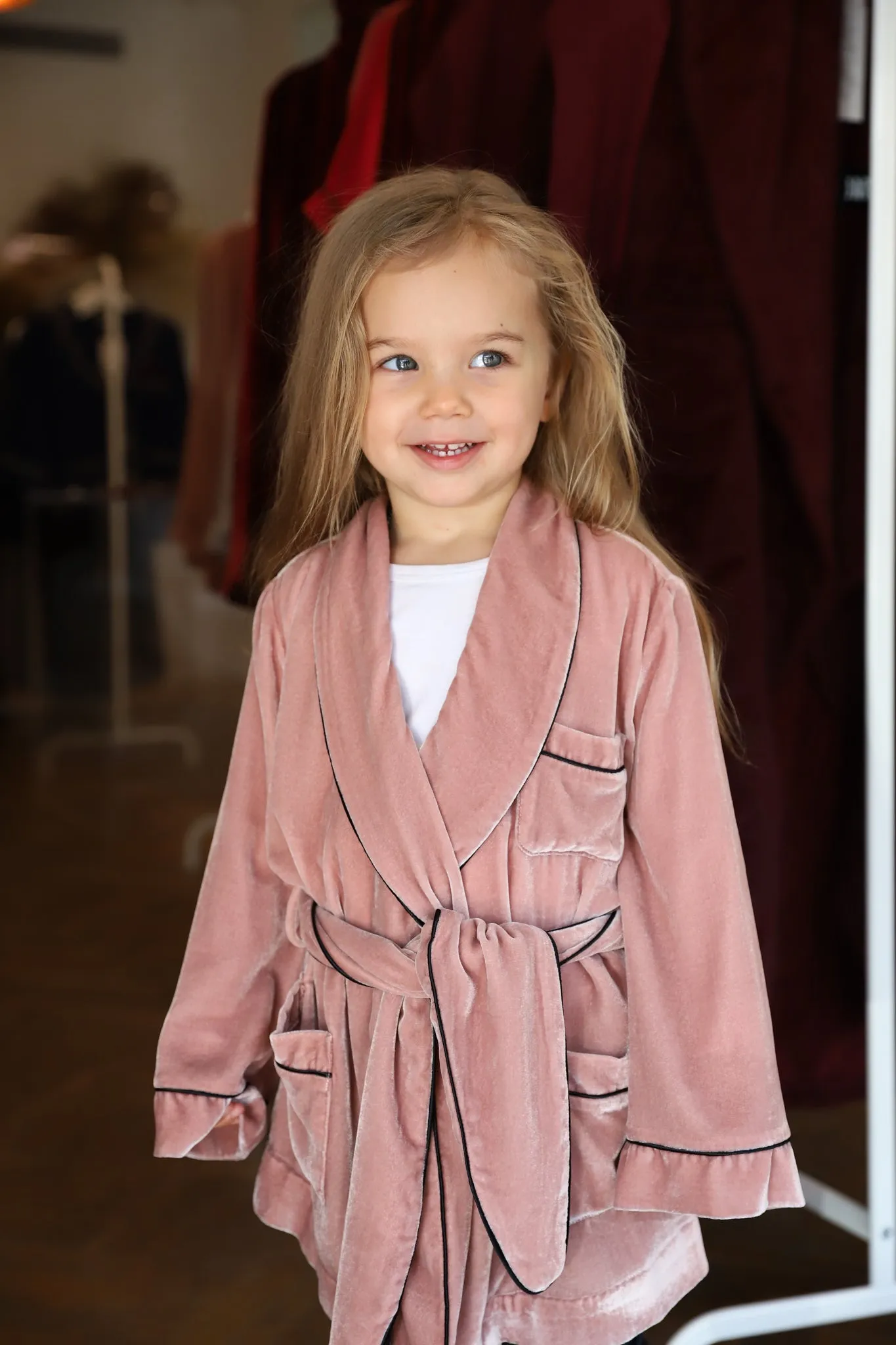 BABY GIRL JACQUES ROBE {BLUSH}