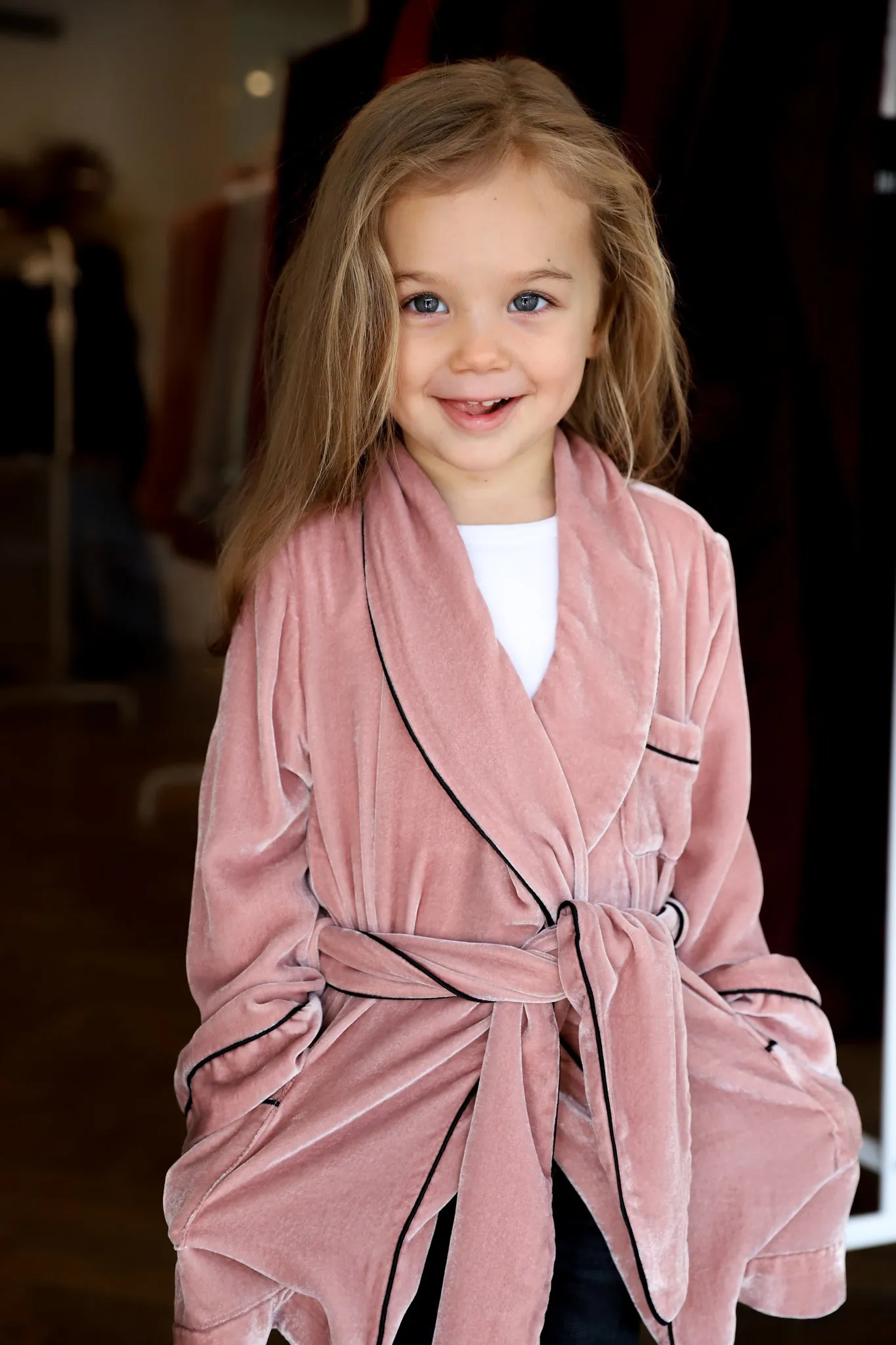 BABY GIRL JACQUES ROBE {BLUSH}