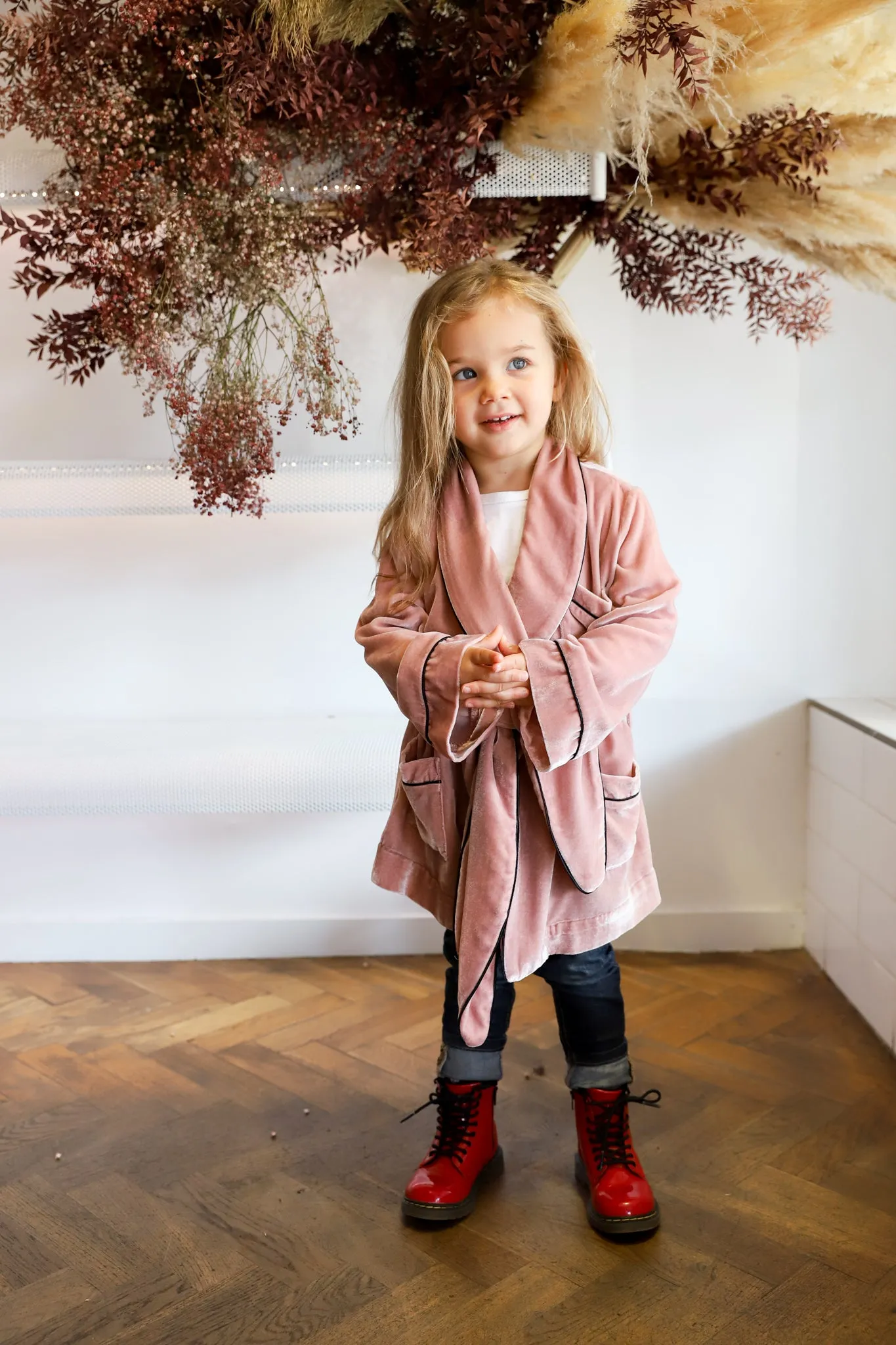 BABY GIRL JACQUES ROBE {BLUSH}