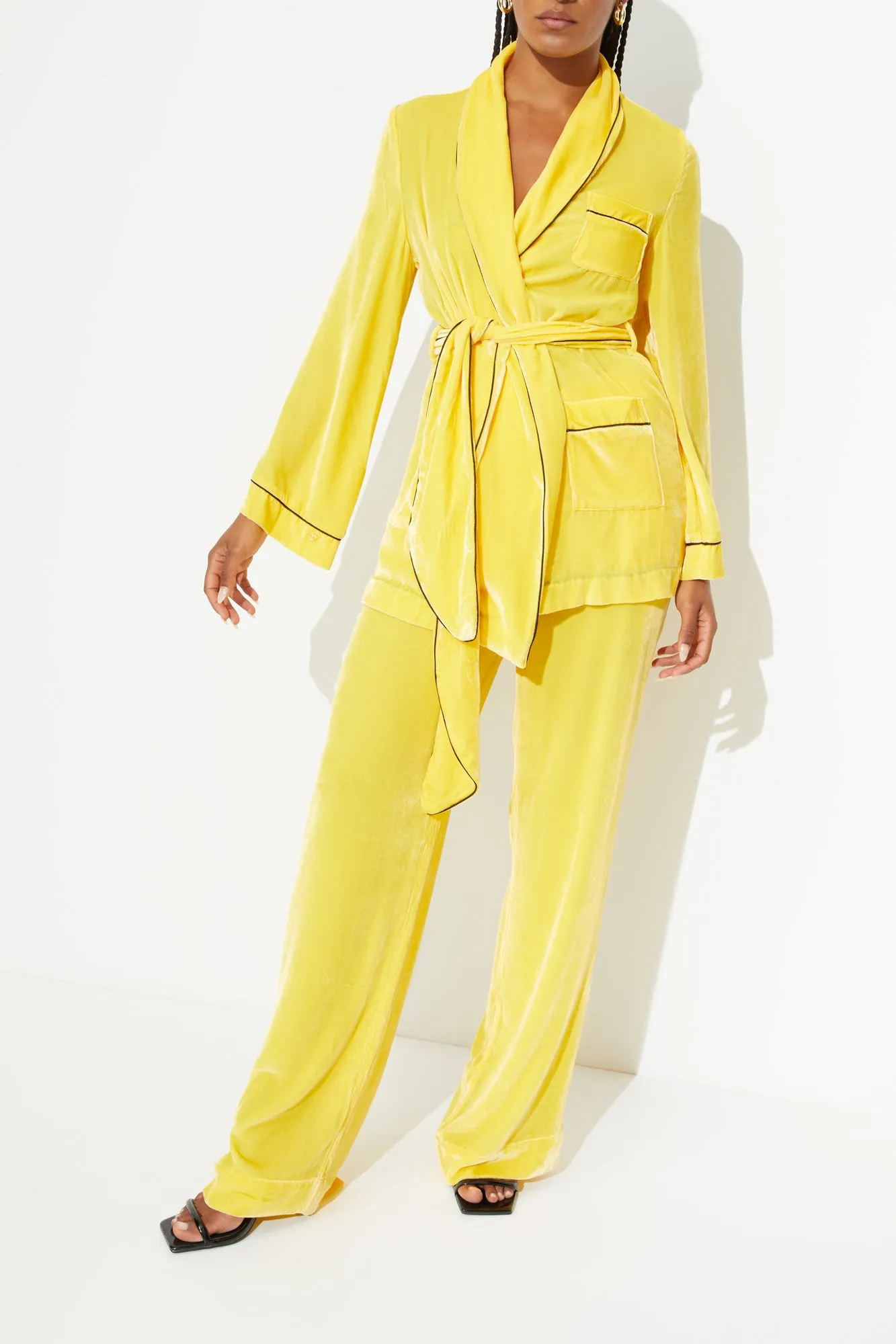 BON VIVANT ROBE {MIMOSA YELLOW}