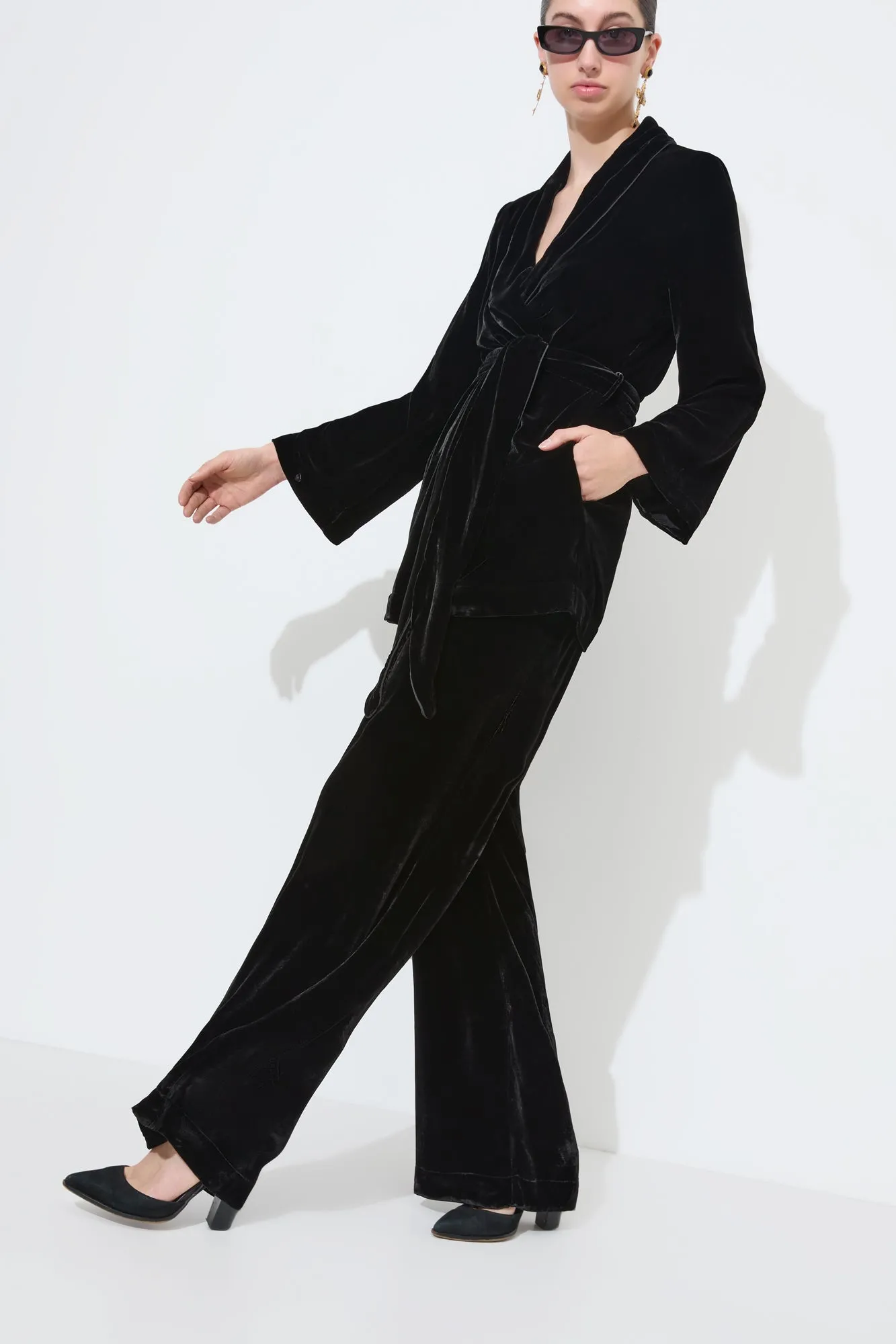 BON VIVANT ROBE NOUVEAU {BLACK}