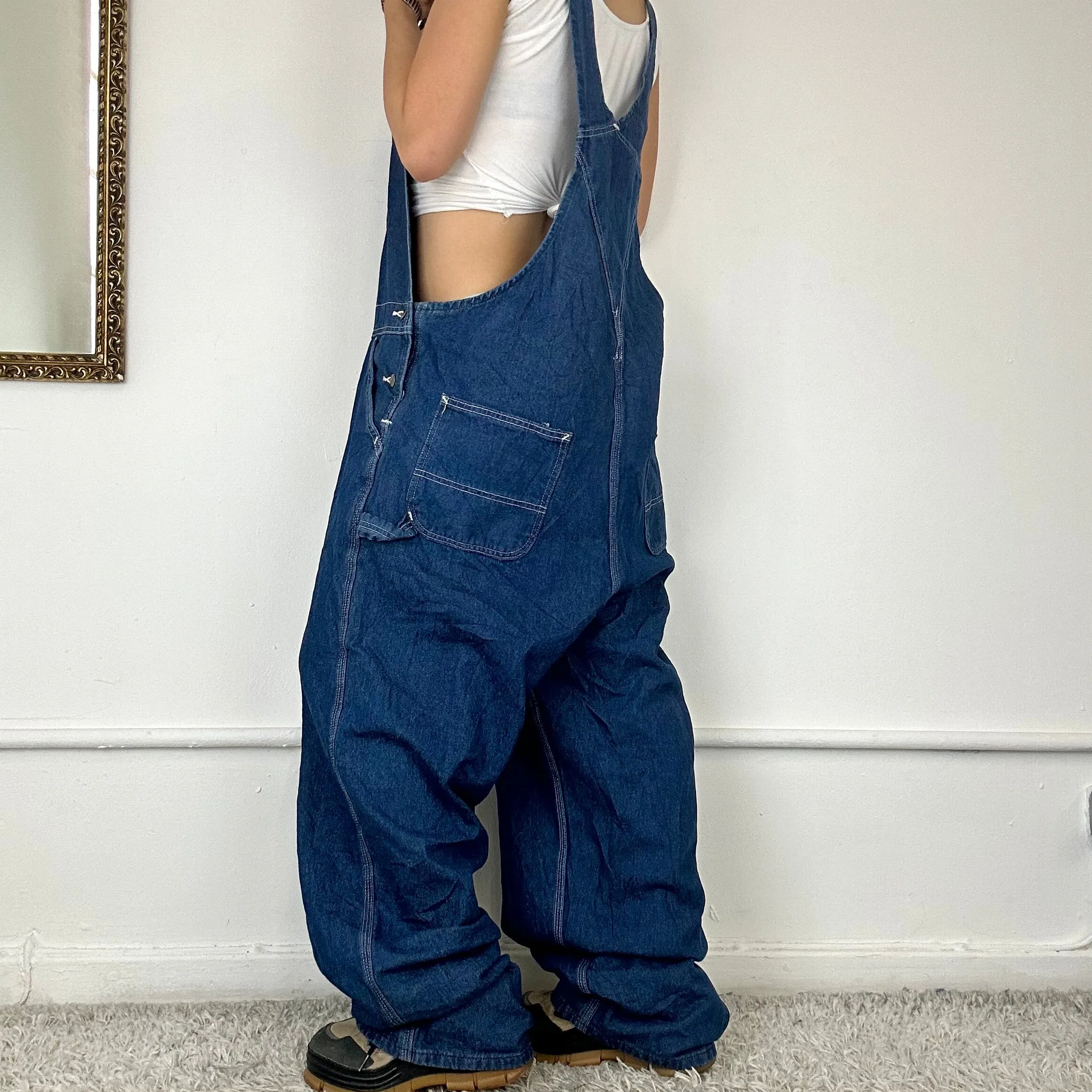 carhartt denim dungarees