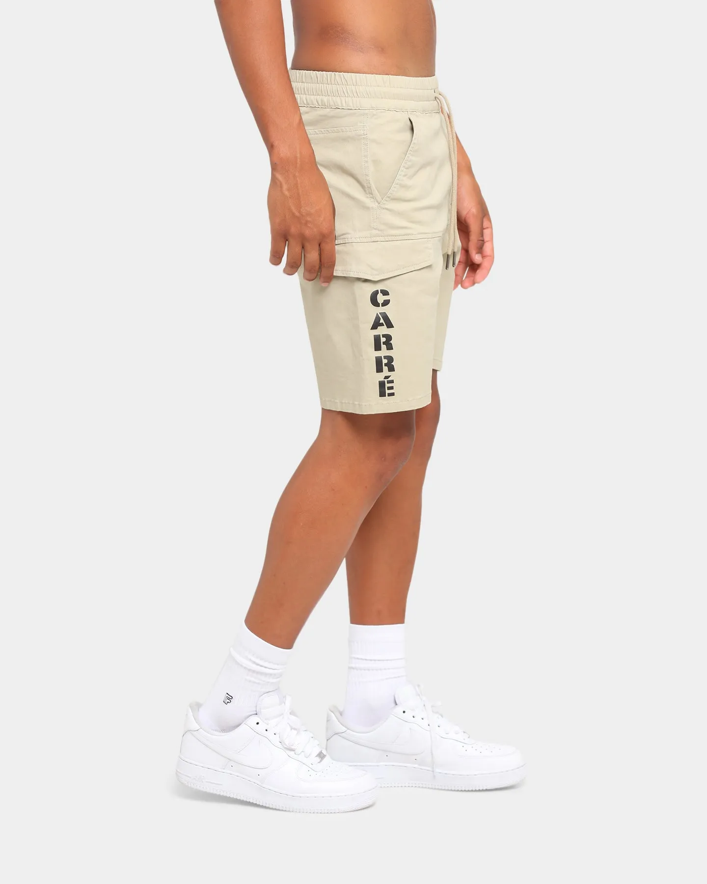 Carré Sommet Cargo Shorts Stone