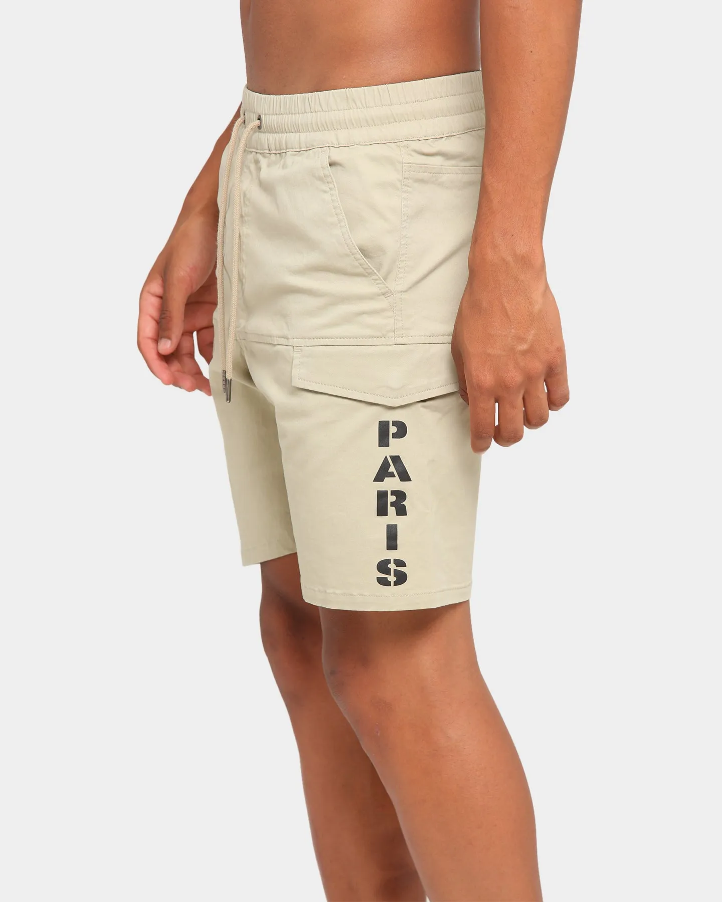 Carré Sommet Cargo Shorts Stone