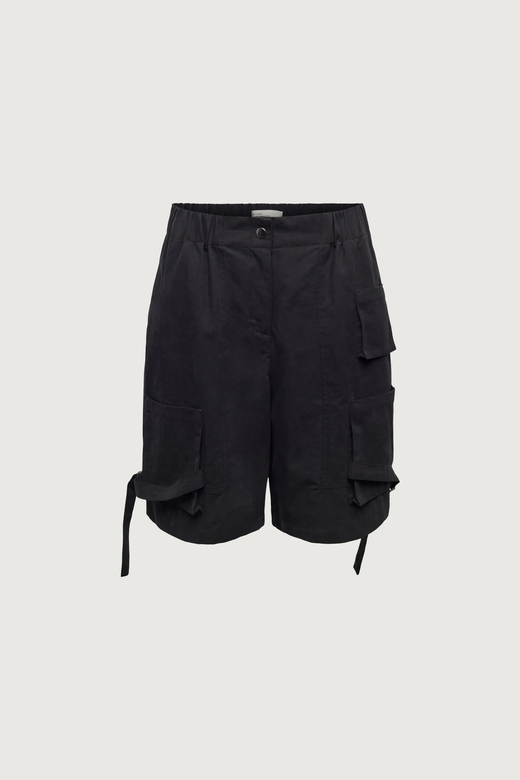 COTTON NYLON TWILL CARGO SHORT