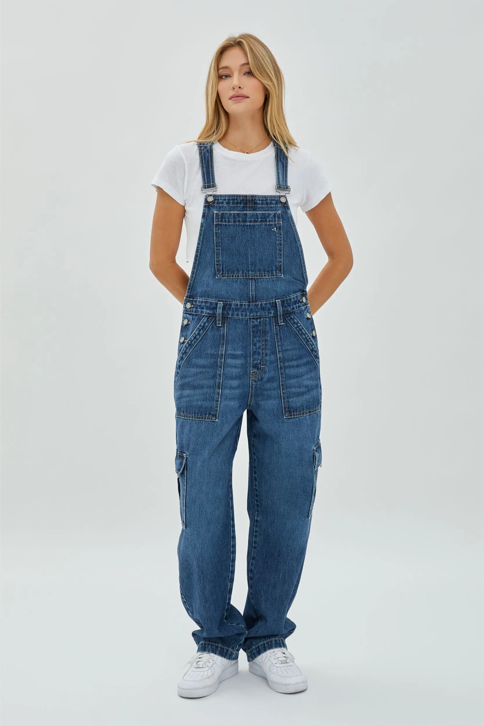 [Dylan] Baggy Cargo Overalls