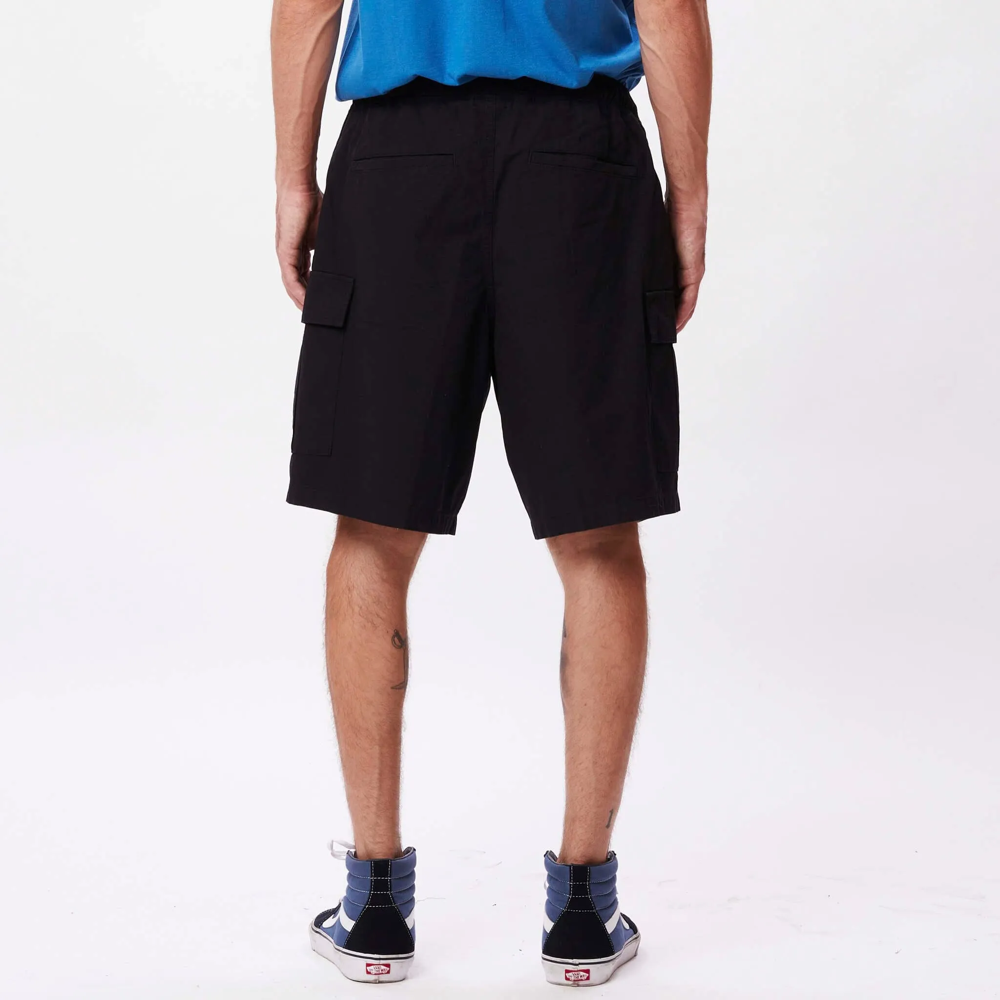 EASY RIPSTOP CARGO SHORT - BLACK