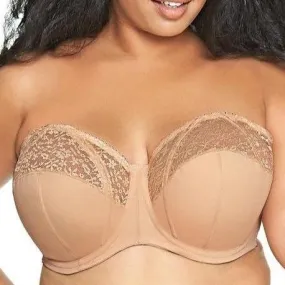 Goddess Adelaide Sand Uw Strapless Bra