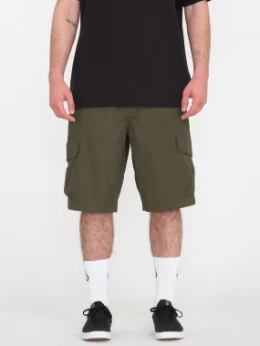 Grande Barracks 22" Cargo Short - WINTERMOSS