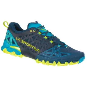 La Sportiva Bushido II Mens Trail Running Shoe - Opal/Apple Green - Clearance