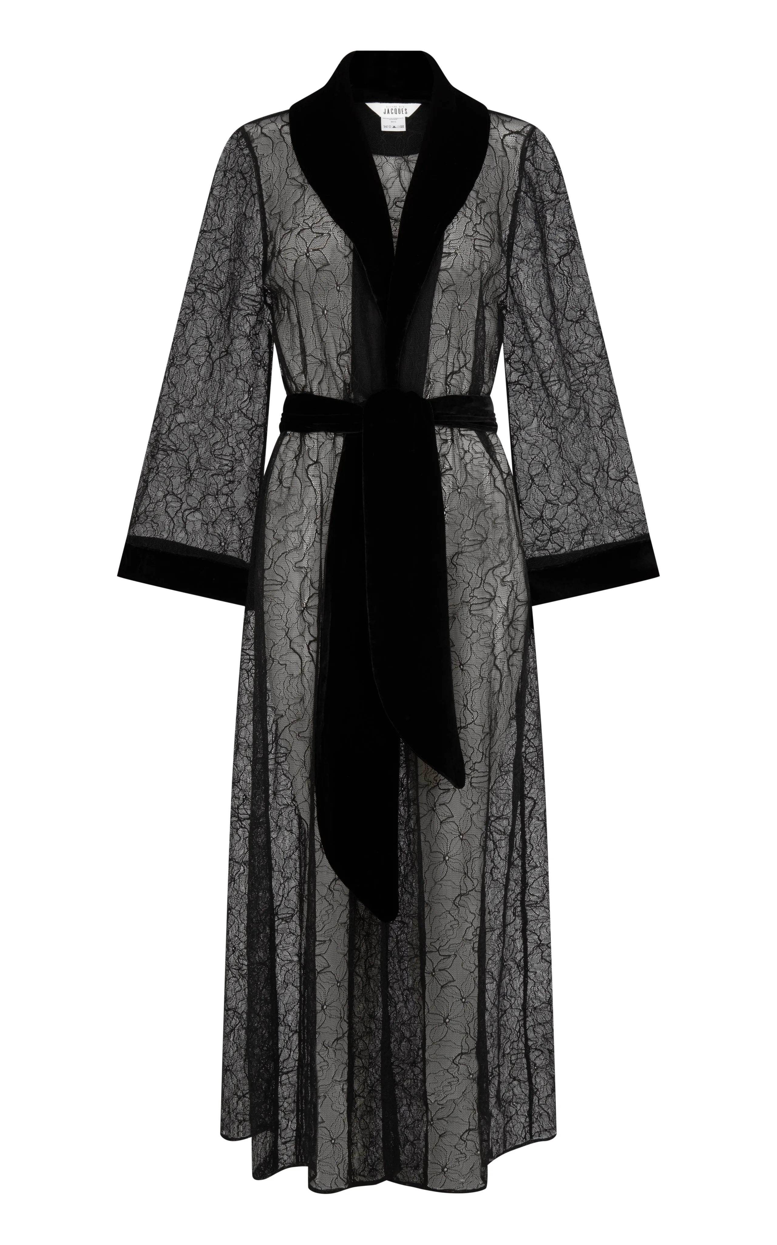 LINDA ROBE {BLACK}