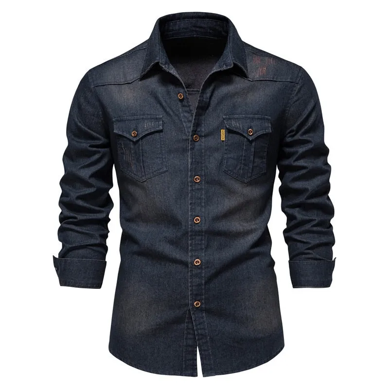 LMS Casual Denim Shirts