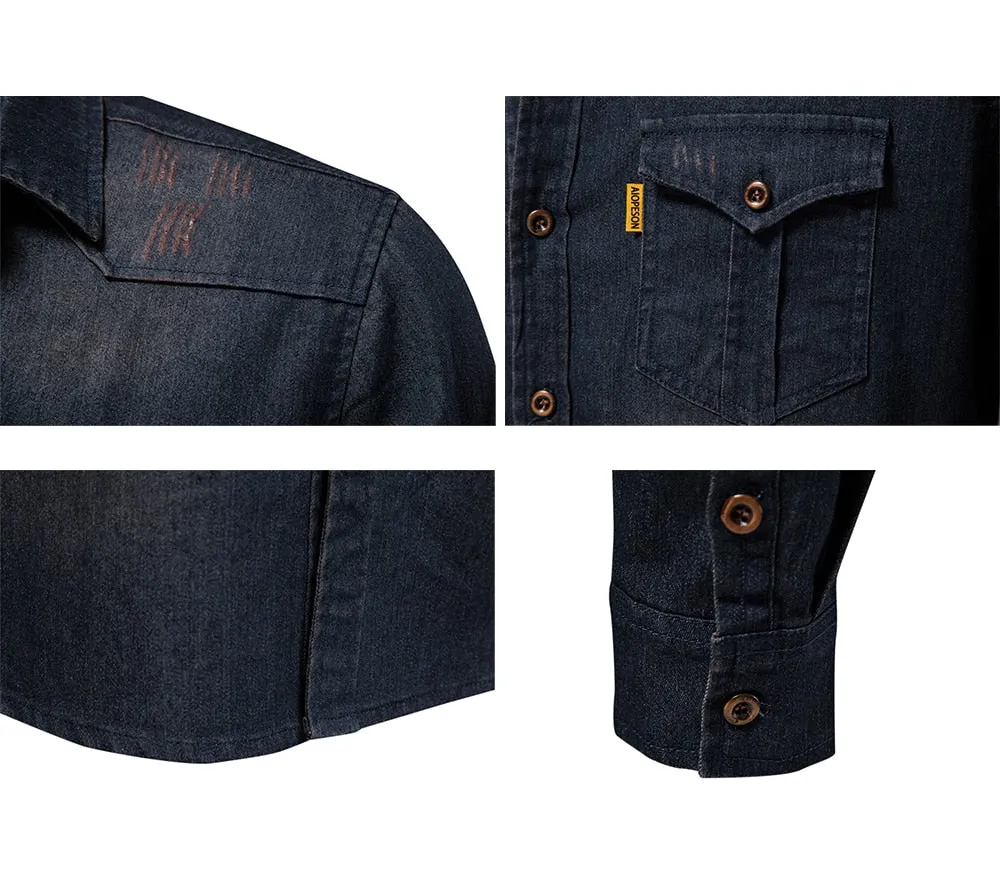 LMS Casual Denim Shirts