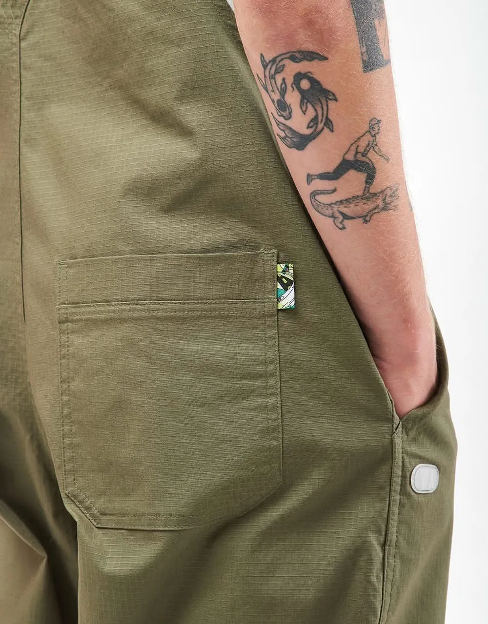 Nike SB Skate Overalls - Medium Olive/White