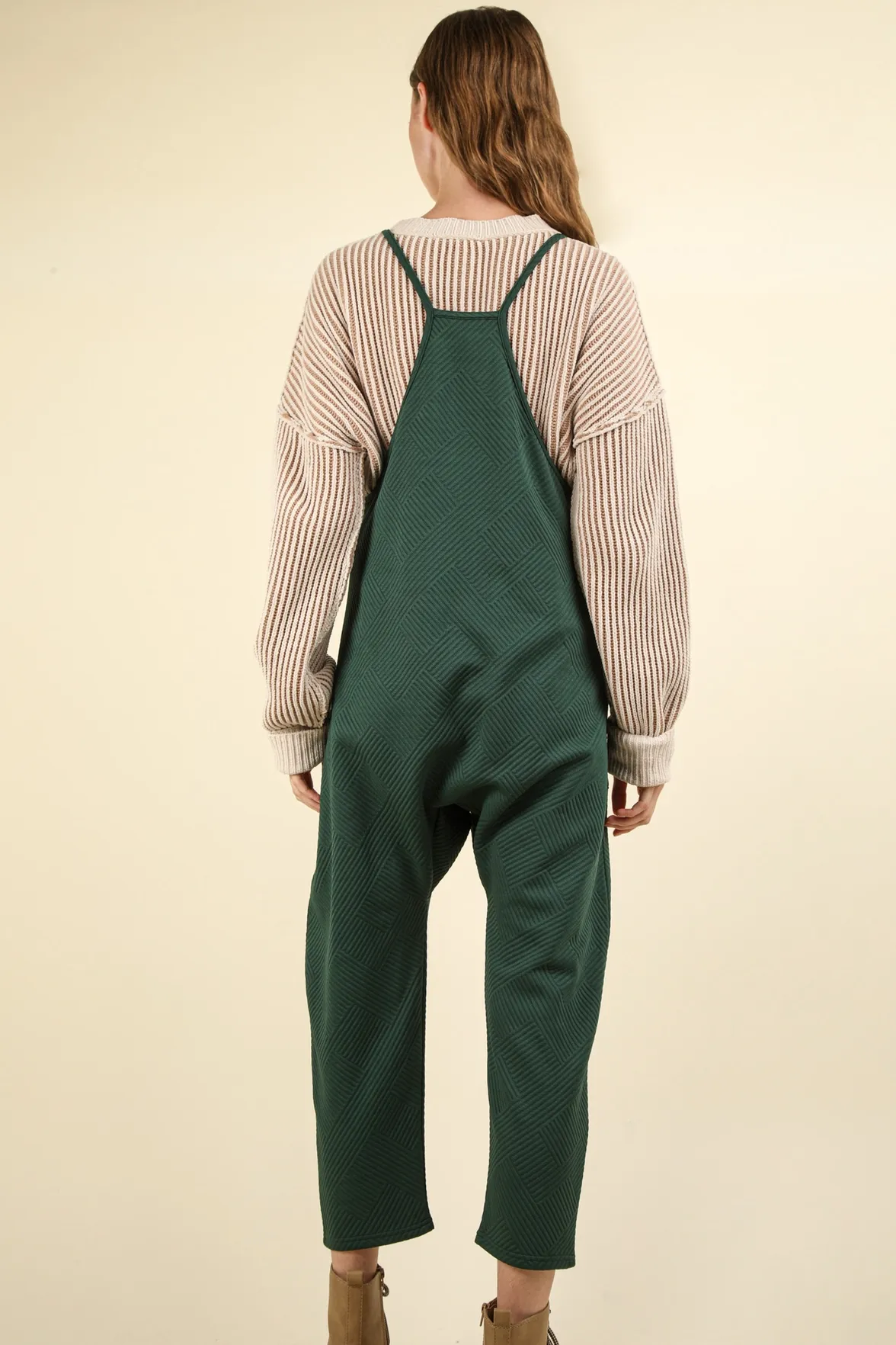 Overalls - Quilted - Forest