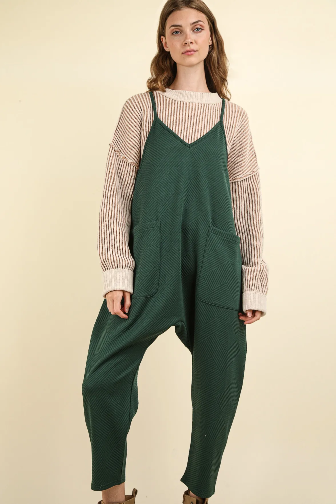 Overalls - Quilted - Forest