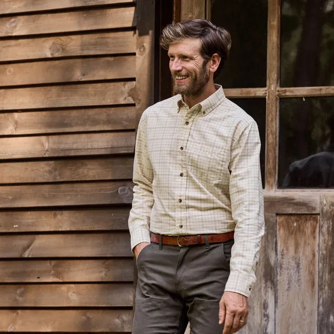 Oxford Shirt - Umber Khaki Plaid