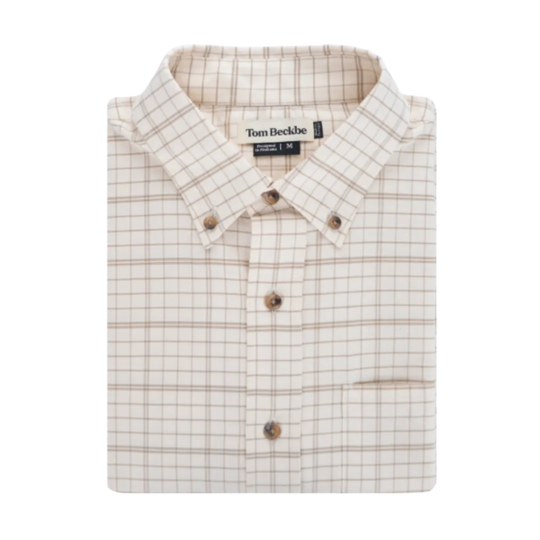 Oxford Shirt - Umber Khaki Plaid