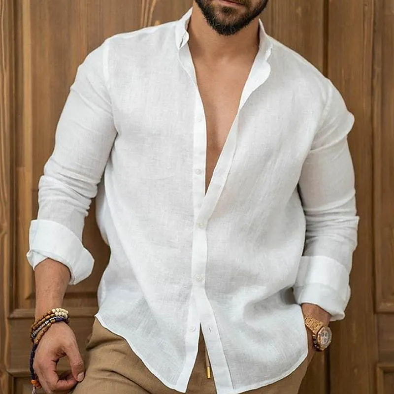 Relax Fit Linen Shirt