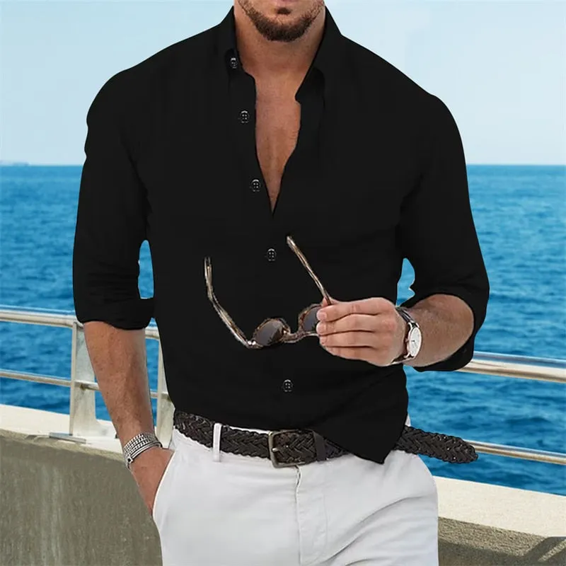 Relax Fit Linen Shirt