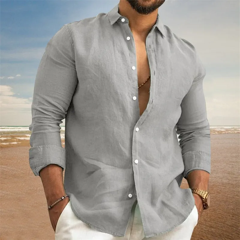 Relax Fit Linen Shirt