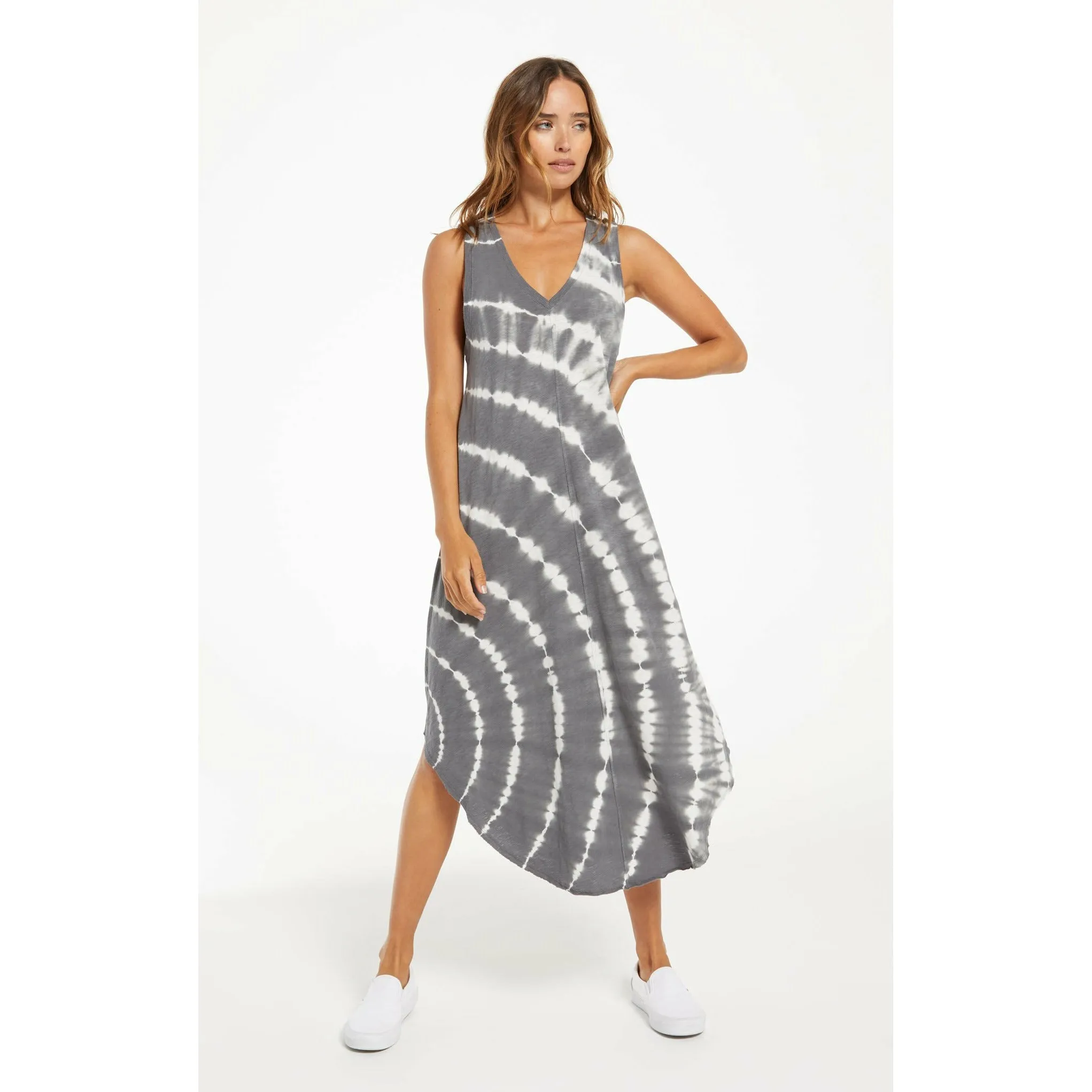 Reverie Spiral Tie-Dye Dress