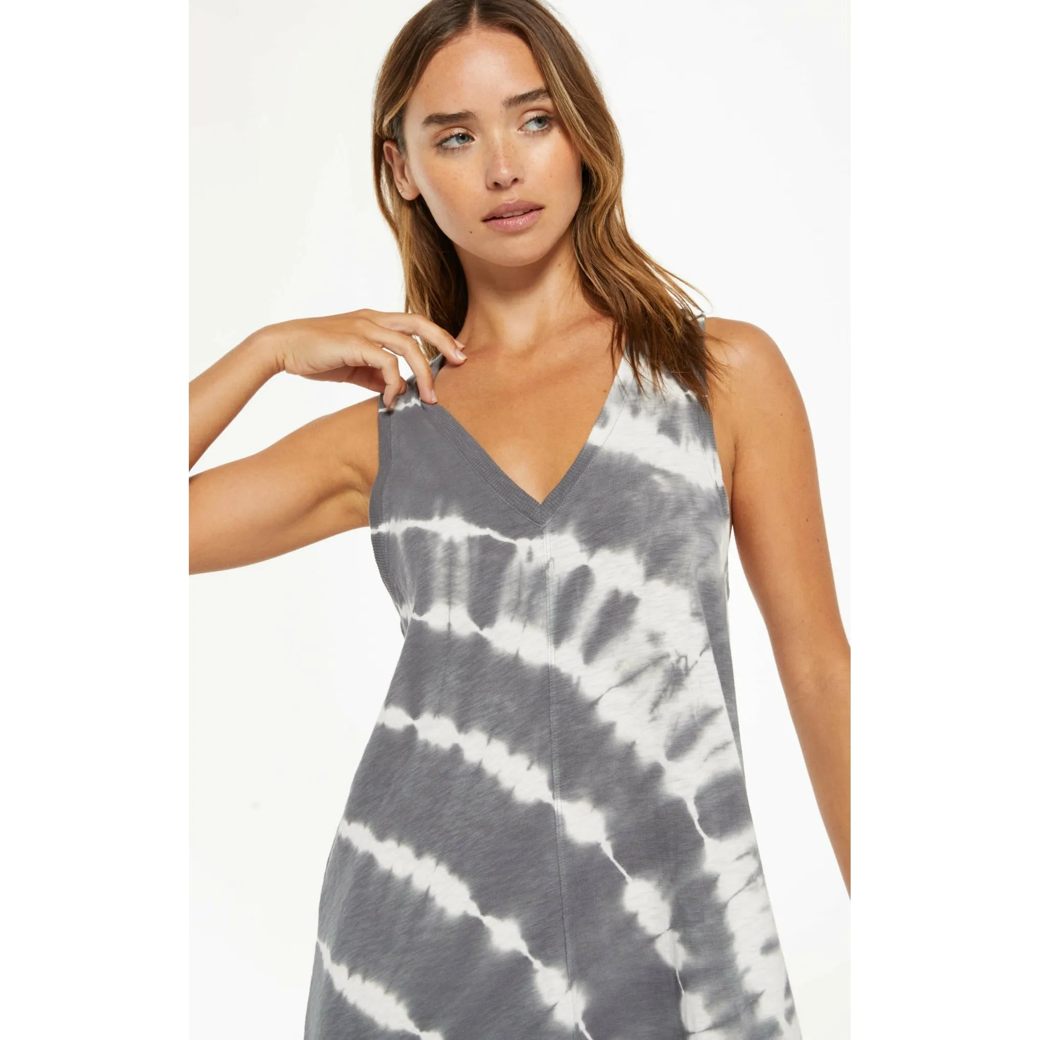 Reverie Spiral Tie-Dye Dress