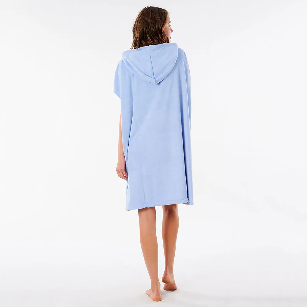 Rip Curl Womens Surf Essentials Hooded Changing Towel  - Blue