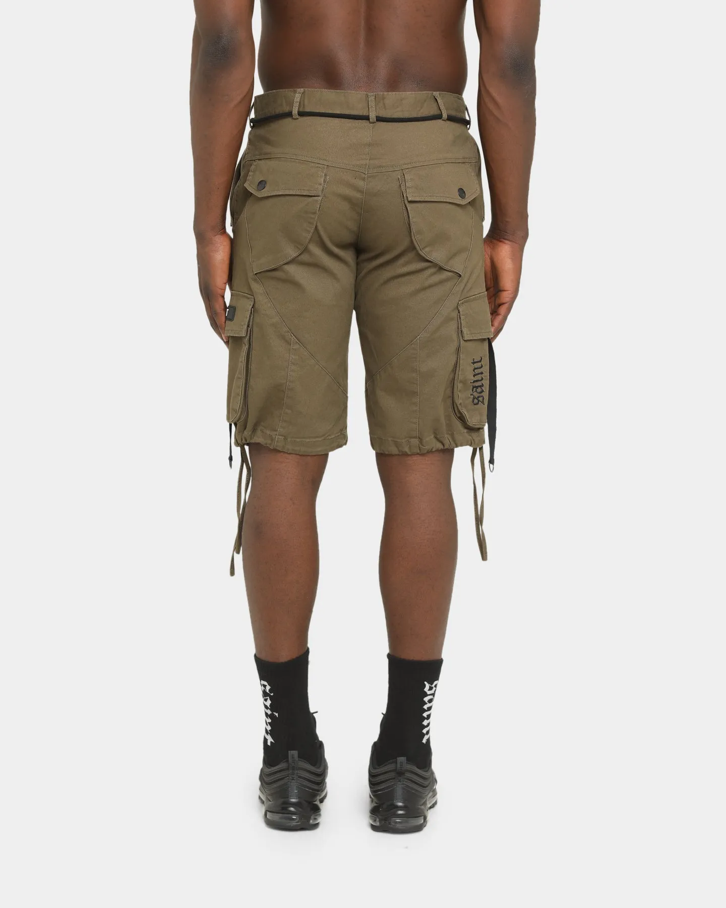 Saint Morta Darma Initiative Cargo Shorts Army Green