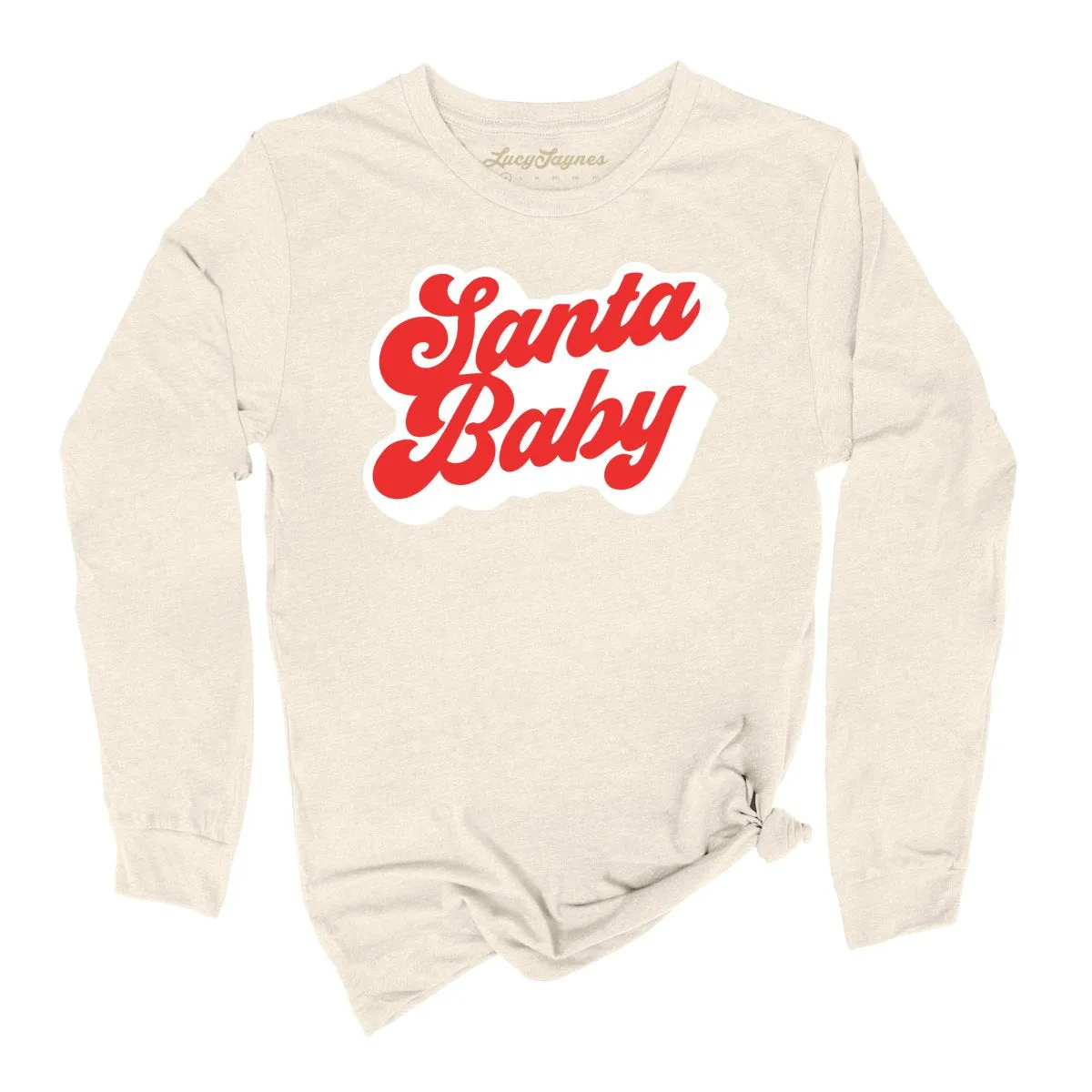 Santa Baby Long Sleeve Tee