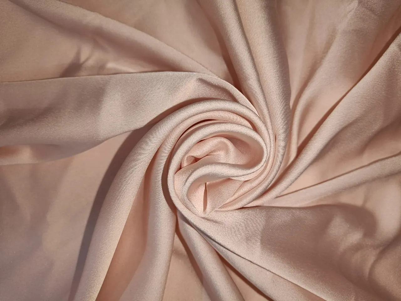 Satin fabric 58" wide available in five colors [pink/dark green/white ivory/baby pink and navy [12942-12946]