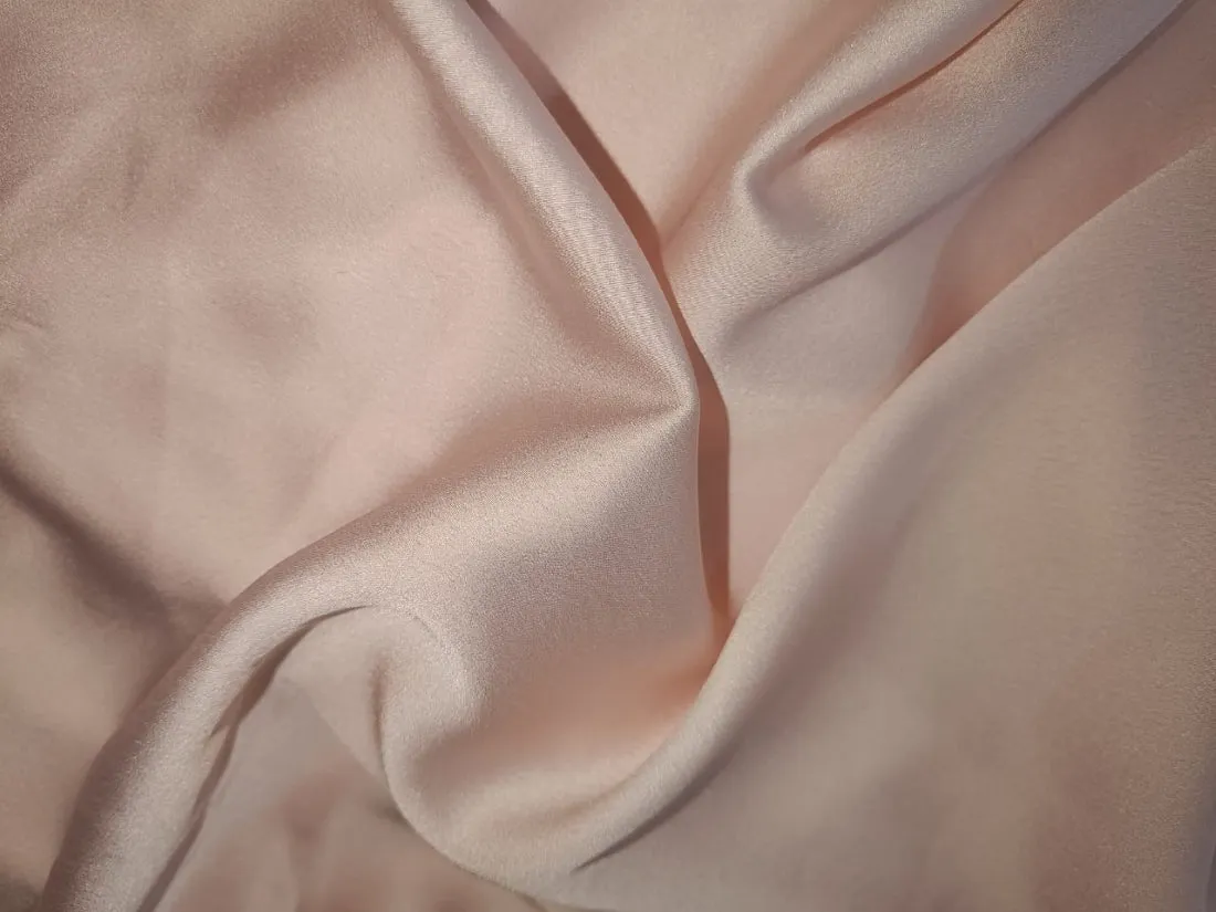 Satin fabric 58" wide available in five colors [pink/dark green/white ivory/baby pink and navy [12942-12946]