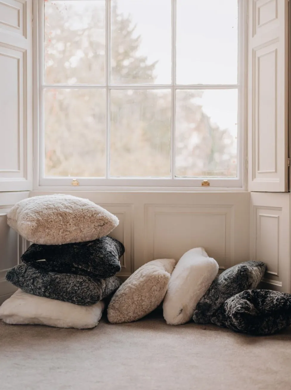 Sheepskin Cushion Covers - Waste Less