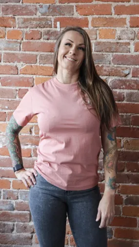 Women's Pastel SS Cotton Tee - Surfboards