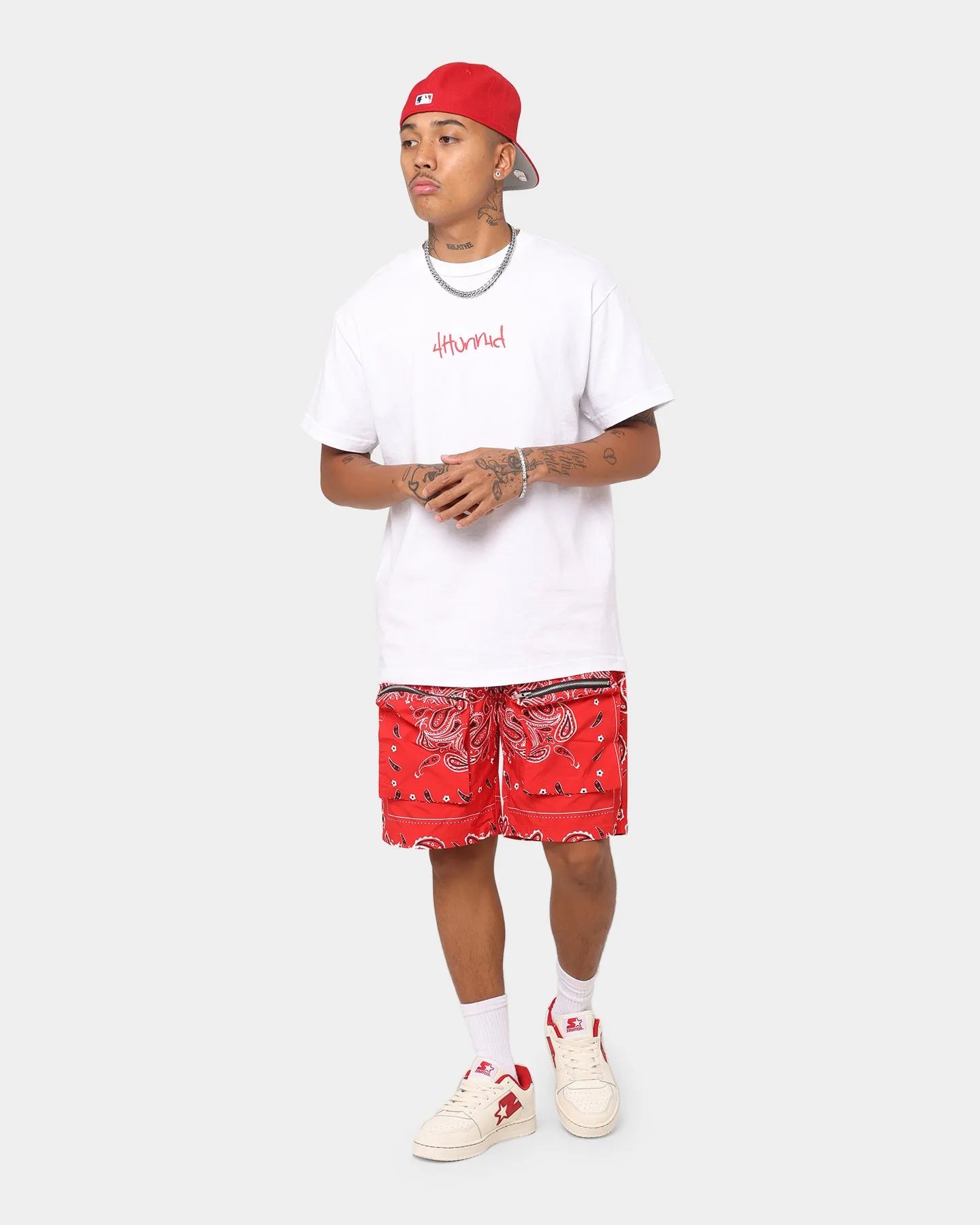 XXIII Premier Cargo Shorts Red